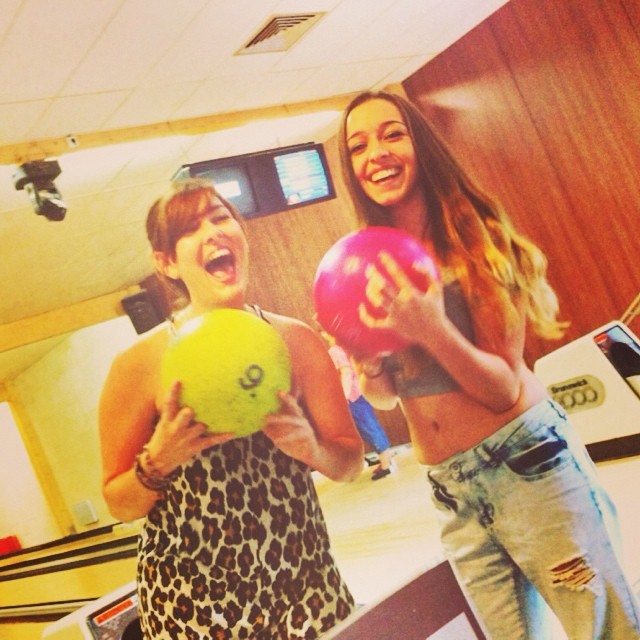 New blog post over at www.notwedordead.com on the little things that make me happy including special sister time with @xheyitscharlx #frenchlife #sisters #bowling #notwedordead #photos #happy #life #smile