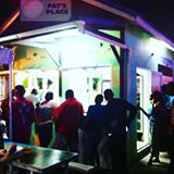 Never seen a queue for a chippy like this before! Had a whale of a time this fryday night at Oistins 🐟 #visitbarbados