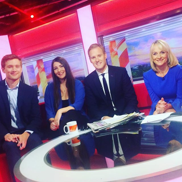 The interview this morning with @mrdanwalker @louiseminchin on @bbcbreakfast was A LOT of fun!! Hopefully people will forgive this sleep deprived mum for word vomiting through most of it! 😂😴I've written about the death of the postcard before on my blog (http://www.notwedordead.com/the-death-of-the-postcard/) but it's sad to see that these holiday mementos will become a thing of the past. Social media has changed the way we travel for the better and, in the case of the humble postcard, the worse. #RIPpostcards 📺⏰✈️